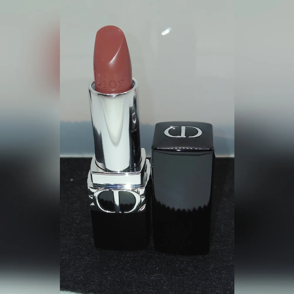 DIOR Rouge Satin Lipstick - 100 Nude Look Satin Balm